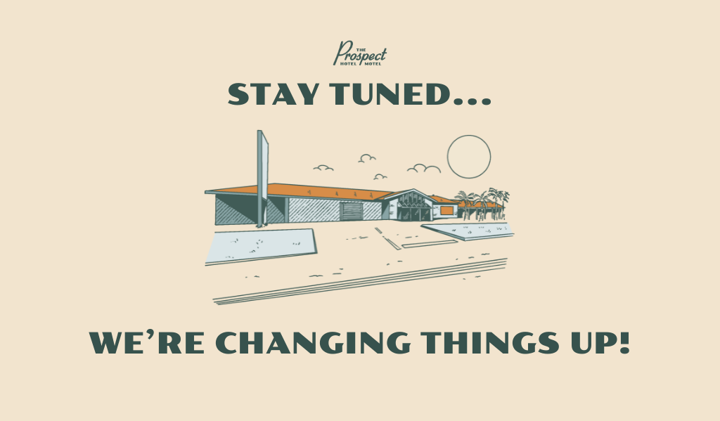 We're changing things up