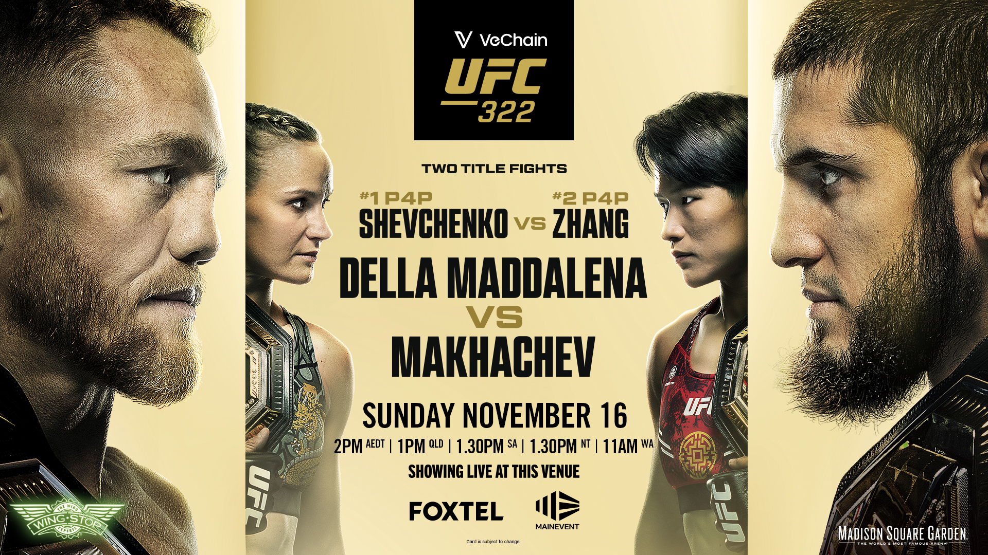 UFC 322