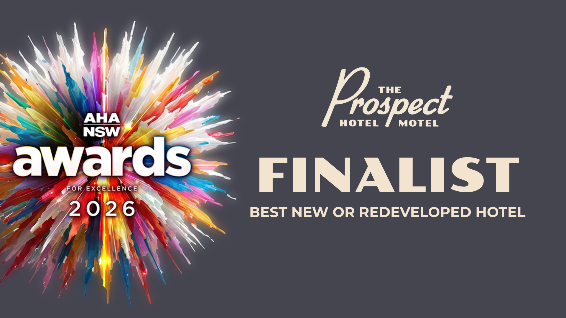 AHA NSW Awards Finalist